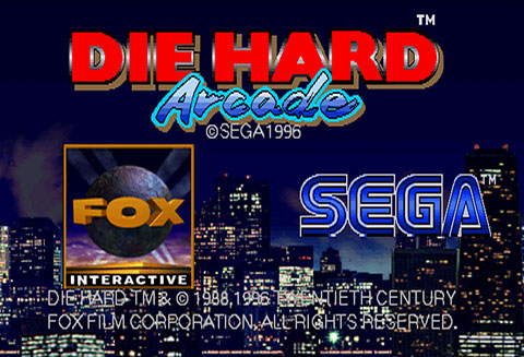 Die Hard Arcade - Title