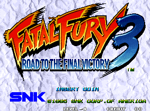 Fatal Fury 3 Title