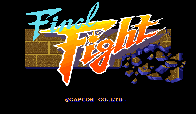 Final Fight - Title Screen