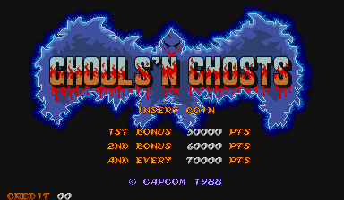 Ghouls 'n Ghosts - Title