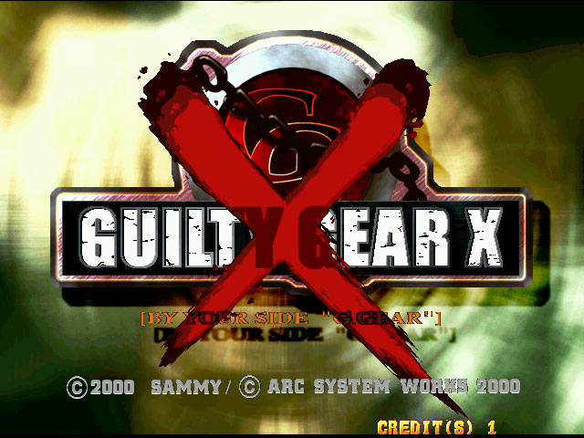 Guilty Gear X Title