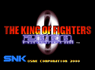 The King of Fighters 2000 Title