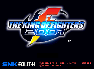 The King of Fighters 2001 Title