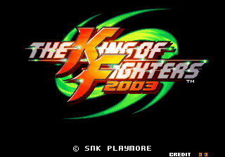 The King of Fighters 2003 Title