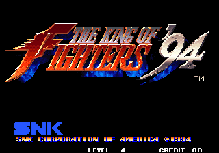 The King of Fighters '94 Title