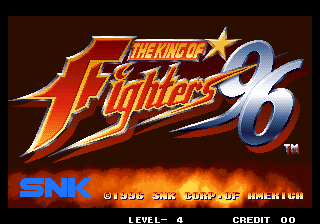 The King of Fighters '96 Title