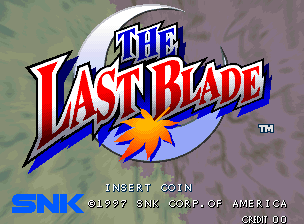 The Last Blade - title