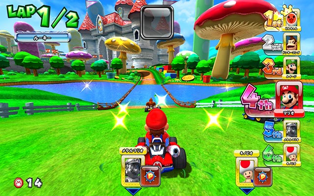 Mario Kart Arcade GP Screenshot