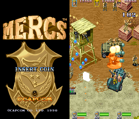 Mercs (Capcom CPS1)
