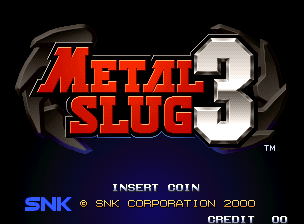 Metal Slug 3 Title