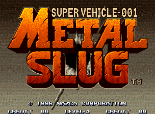 Metal Slug Title
