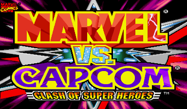 Marvel vs Capcom - Title Screen