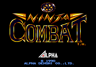 Ninja Combat - title