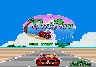Out Run Title