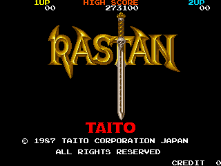 Rastan Title