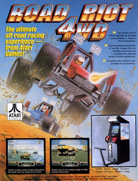 Atari Road Riot 4WD Flyer