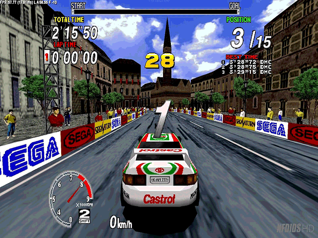 Sega Rally (Twin) Screenshot