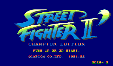 Street Fighter 2: Champion Edition - title