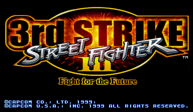 Street Fighter 3: 3rd Strike Title