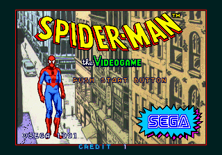 Spider-Man: The Video Game - Title Screen