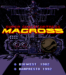 Super Spacefortress Macross Title