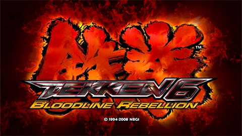VTekken 6: Bloodline Rebellion Title