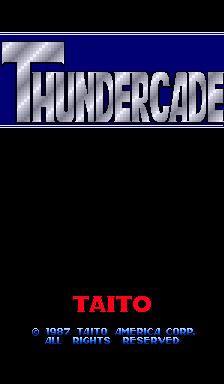 Thundercade Title