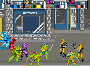 Teenage Mutant Ninja Turtles arcade