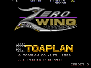 Zero Wing Title
